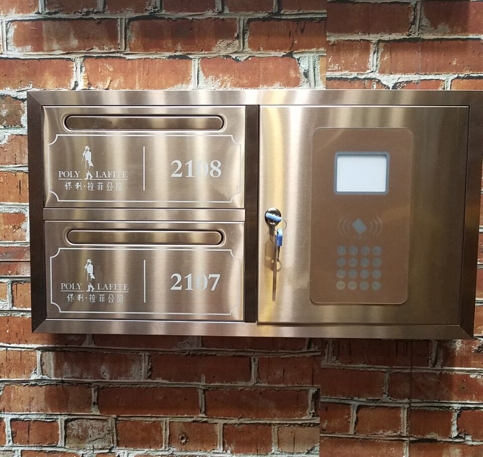 别墅智能信报箱